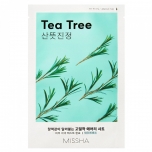 MISSHA Airy Fit успокаивающая тканевая маска с чайным деревом 19 г