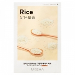 MISSHA Airy Fit niisutav kangasmask riisiga 19 g