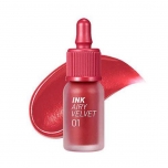 PERIPERA Ink Airy Velvet huulevärv 01 Hotspot Red 4 g