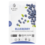 STAY Well Vegan Face Mask BLUEBERRY