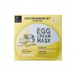 Too Cool For School Egg Cream niisutavate maskide komplekt 5 tk