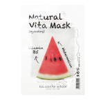 Too Cool For School Natural Vita Mask Hydrating - Watermelon 23 ml